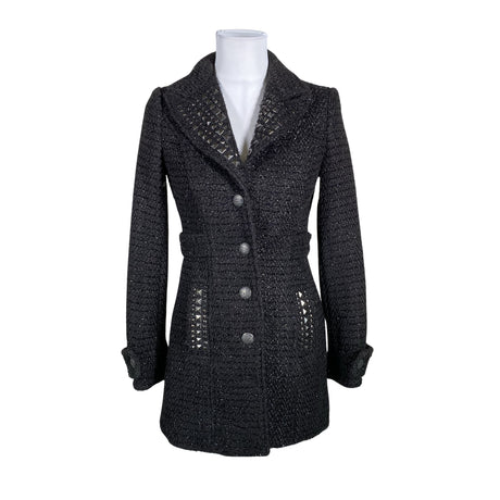 Unisex Guess - Wool coat, size 40 - Black ()