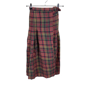 Unisex Laura Ashley - Fabric skirt, size 36 - Wine red (1)