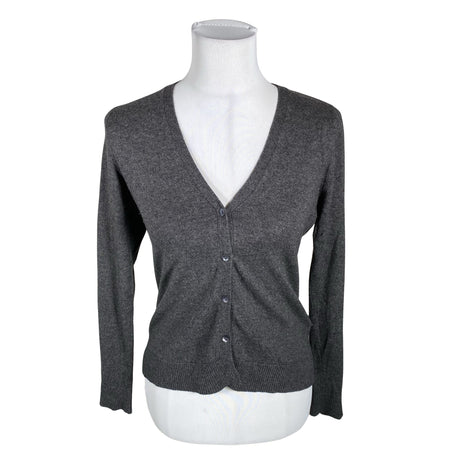 Unisex August Silk - Cardigan, size 38 - Gray ()