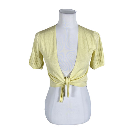 Unisex Marella - Knit bolero jacket, size 38 - Yellow ()