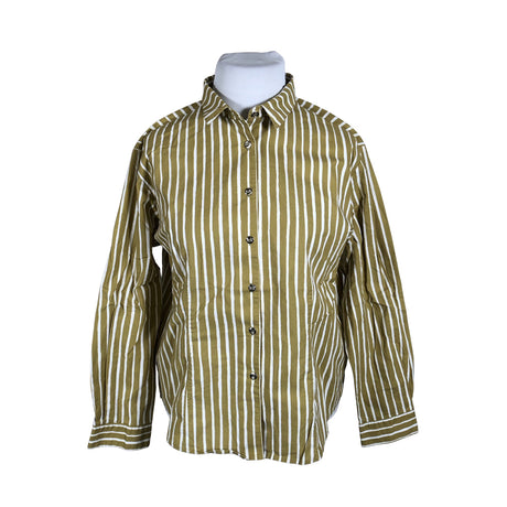 Unisex Marimekko - Collared shirt, size 44 - Brown ()