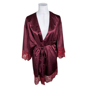 Unisex La Senza - Dressing gown, size 40 - Wine red (1)