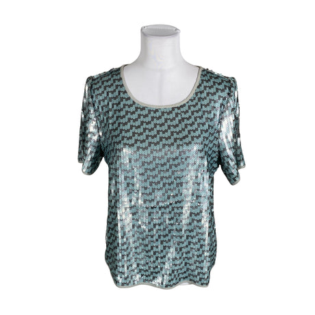 Unisex Benetton - Party shirt, size 40 - Gray ()