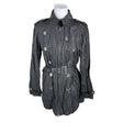 Unisex Benetton - Trench coat, size 40 - Black ()