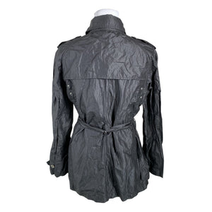 Unisex Benetton - Trench coat, size 40 - Black (2)