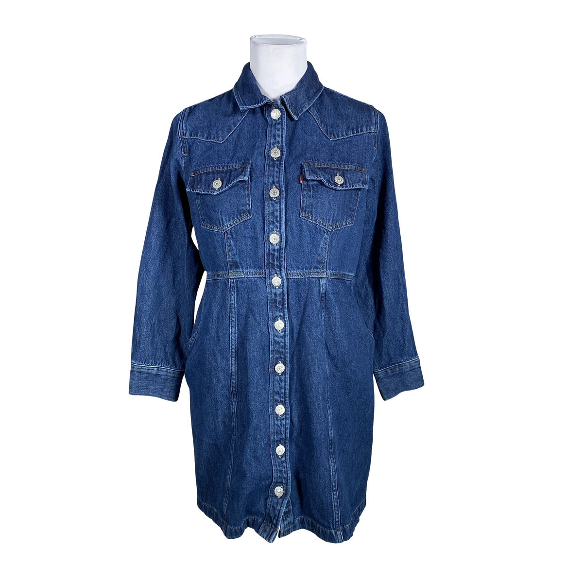 Unisex Levi's - Denim dress, size 40 - Blue (1)