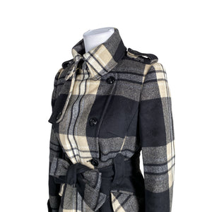 Unisex Karen Millen - Wool coat, size 38 - Black (2)