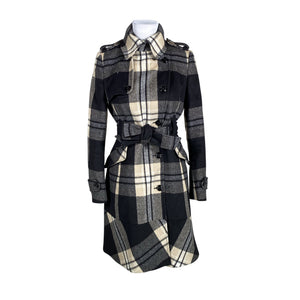Unisex Karen Millen - Wool coat, size 38 - Black (1)