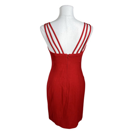 Unisex Barbara Tani - Party dress, size 36 - Red (2)