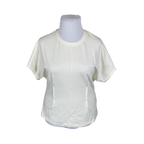 Unisex Selected - T-shirt, size 42 - Natural white ()
