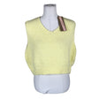 Unisex Marta - Knit vest, size 40 - Yellow ()