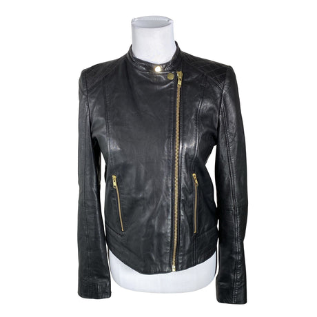 Unisex InWear - Leather jacket, size 36 - Black ()