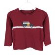 Unisex Name It - Tricot shirt, size 92 - 98 - Wine red ()