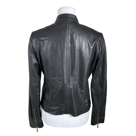Unisex Michael Kors - Leather jacket, size 38 - Black (2)