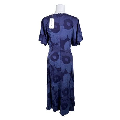 Unisex Marimekko - Schiffon dress, size 38 - Blue (2)
