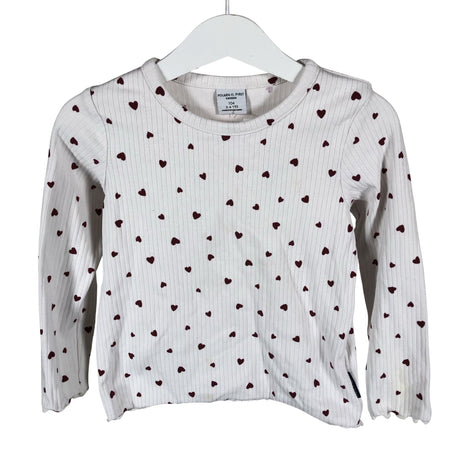 Unisex Polarn O. Pyret - Tricot shirt, size 98 - 104 - White ()