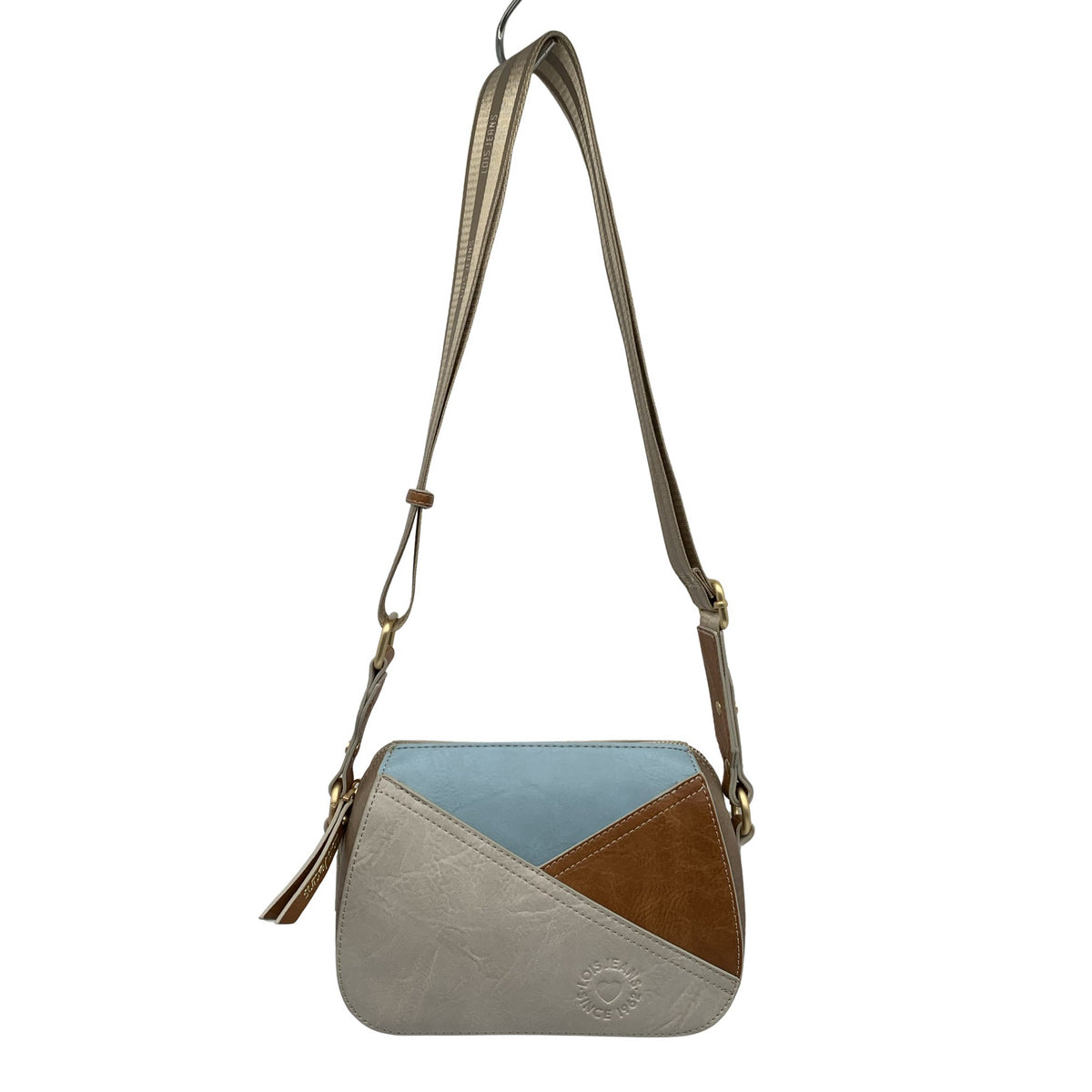 Unisex LOIS Jeans - Shoulder bag, size Midi - Beige (1)