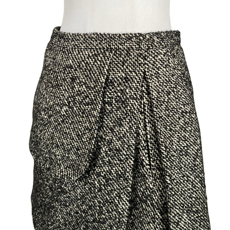 Unisex Carven - Fabric skirt, size 40 - Black (2)