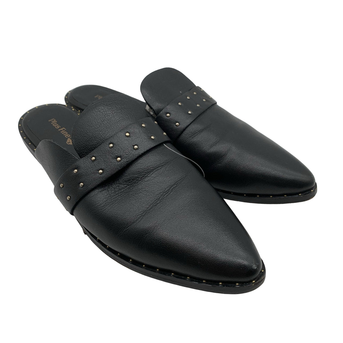 Unisex Plus Fine - Slip-on shoes, size 39 - Black (2)