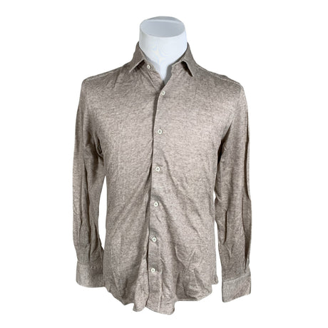 Unisex Massimo Dutti - Tricot shirt, size M - Beige ()