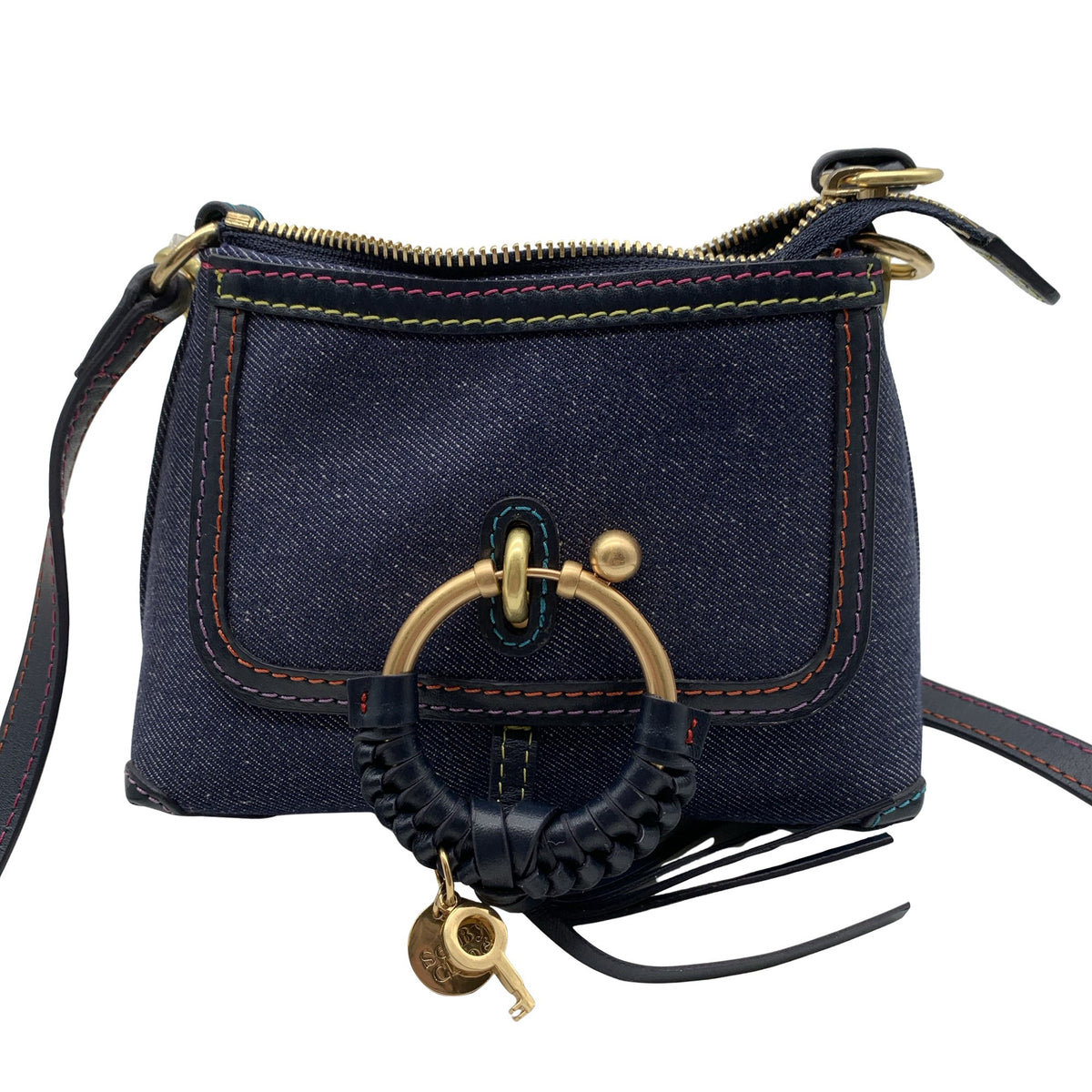 Unisex See by Chloé - Shoulder bag, size Midi - Blue (4)