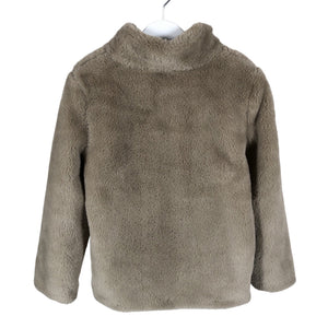 Unisex Name It - Faux fur coat, size 122 - 128 - Brown (2)