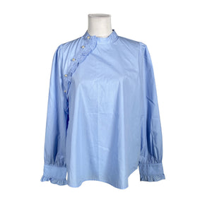 Unisex Culture - Blouse, size 40 - Light blue (1)