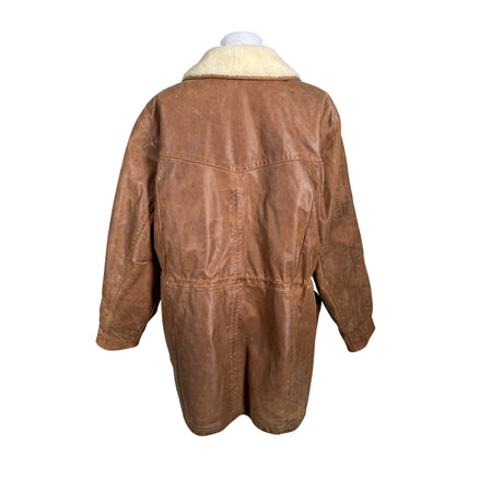 Unisex Big-L - Leather jacket, size 40 - Brown (2)