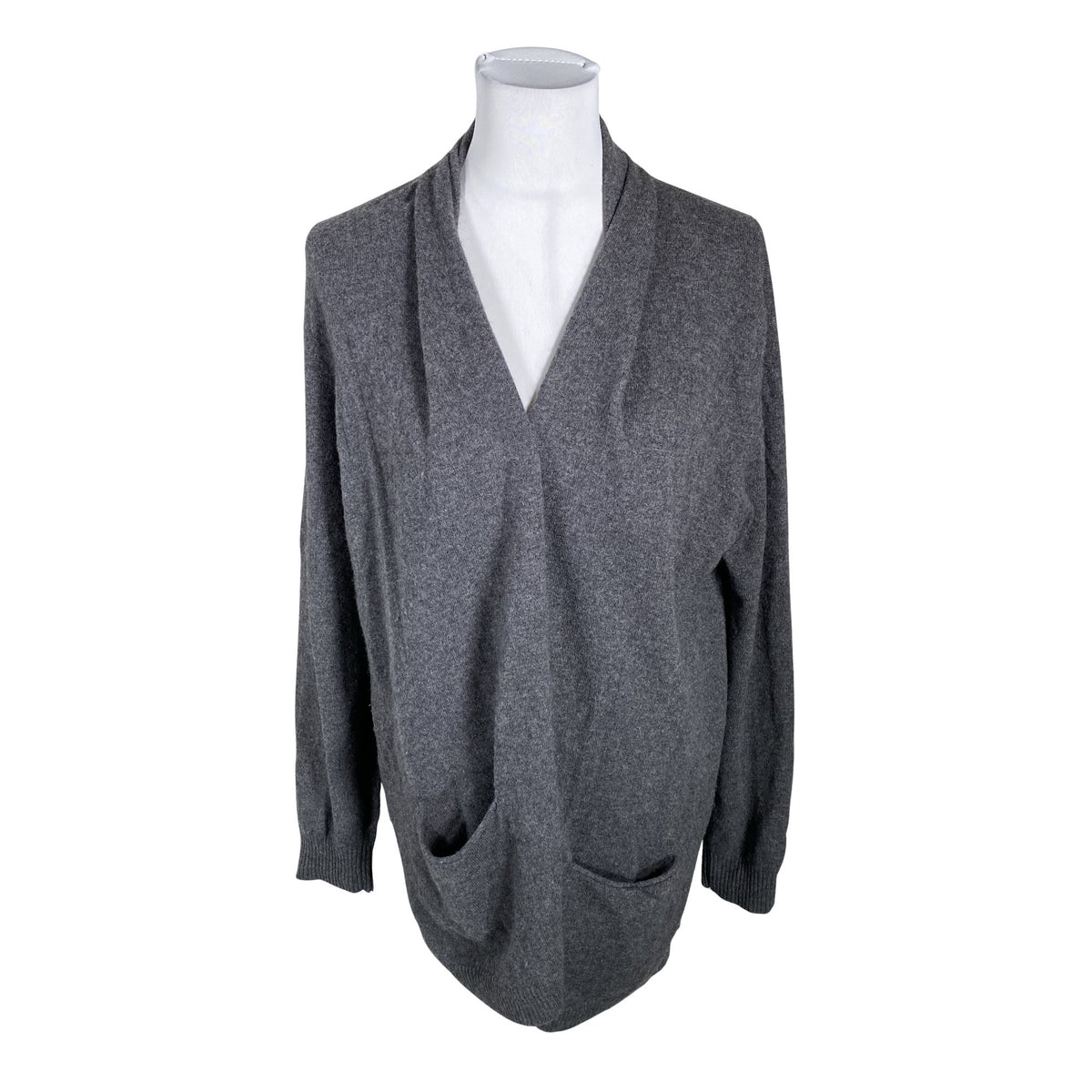 Unisex Repeat - Cardigan, size 40 - Gray (1)