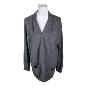 Unisex Repeat - Cardigan, size 40 - Gray (1)