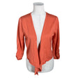 Unisex August Silk - Cardigan, size 40 - Red ()