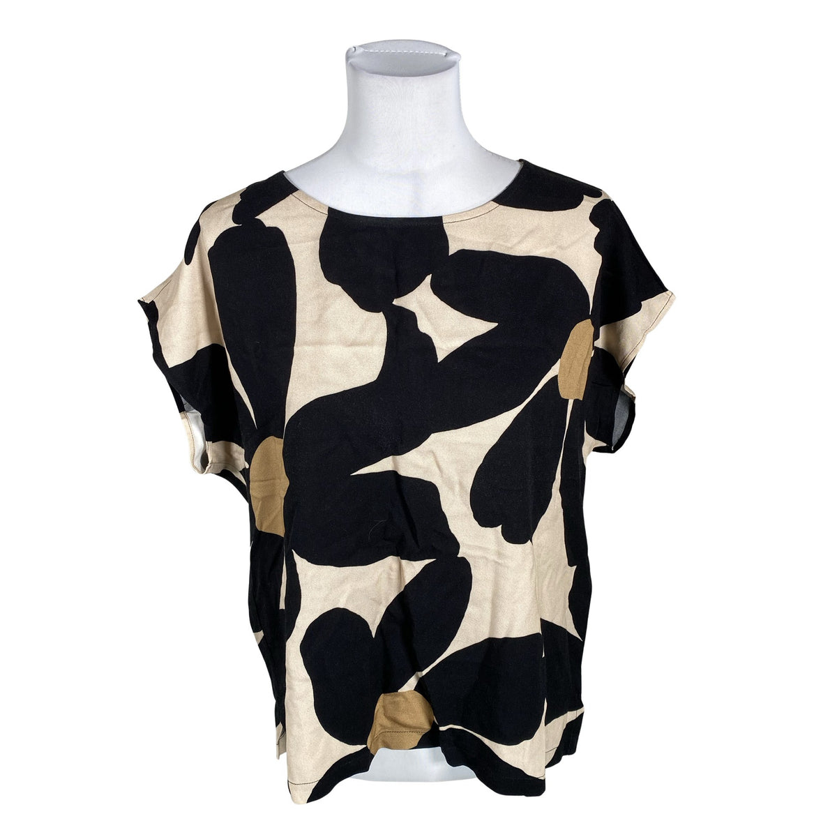 Unisex Nanso - Short-sleeved blouse, size 38 - Beige (1)