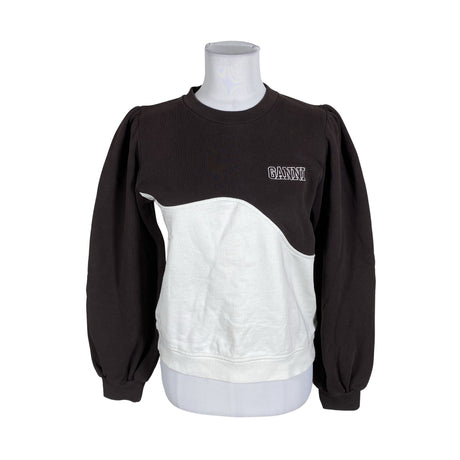 Unisex Ganni - Sweatshirt, size 40 - Brown ()