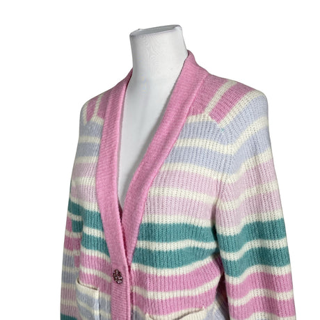 Unisex Ganni - Cardigan, size 38 - Light pink (2)