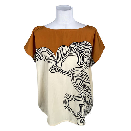 Unisex Esprit - Short-sleeved blouse, size 38 - Brown ()