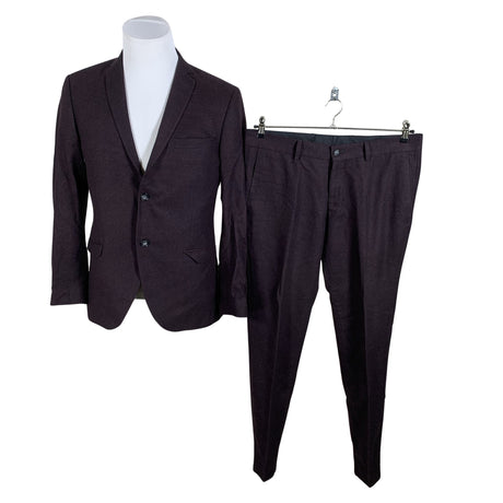 Unisex Tiger of Sweden - Suit, size L - Wine red ()