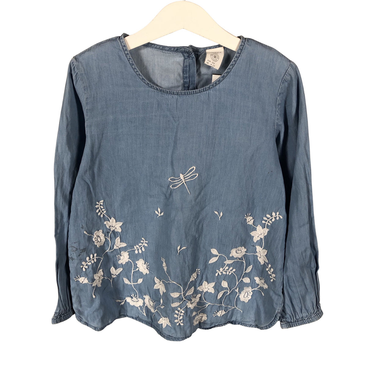 Unisex Lindex - Blouse, size 116 - 122 - Light blue (1)