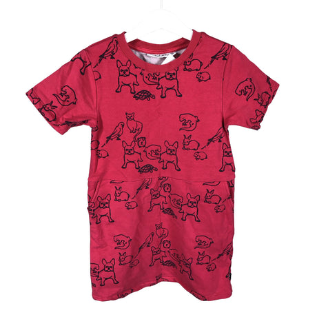 Unisex me&i - Sweatshirt dress, size 134 - 140 - Pink ()