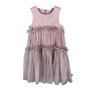 Unisex POMPdeLUX - Dress, size 134 - 140 - Light pink (1)
