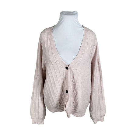 Unisex Zizzi - Cardigan, size 46 - Light pink ()