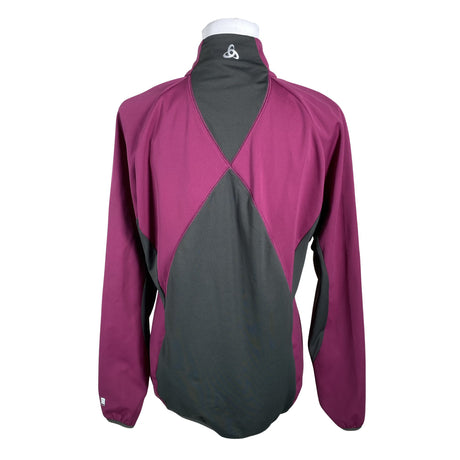 Unisex Odlo - Sports jacket, size 40 - Violet (2)