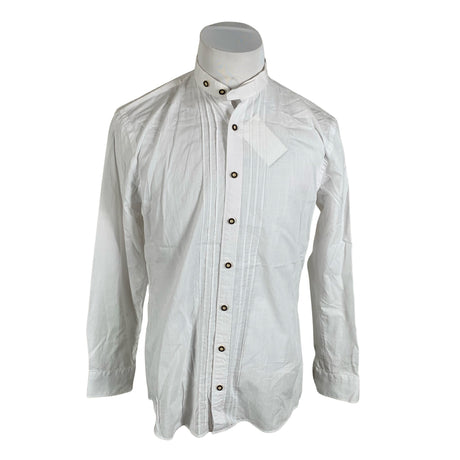 Unisex Olymp - Collared shirt, size M - White ()