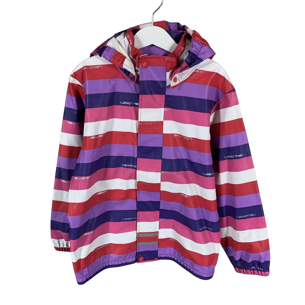 Unisex Lego - Rain jacket, size 122 - 128 - Violet (1)