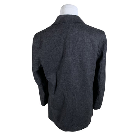 Unisex St. Jacques - Wool coat, size XL - Gray (2)