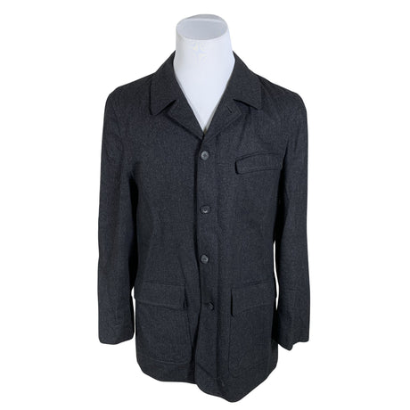 Unisex St. Jacques - Wool coat, size XL - Gray ()