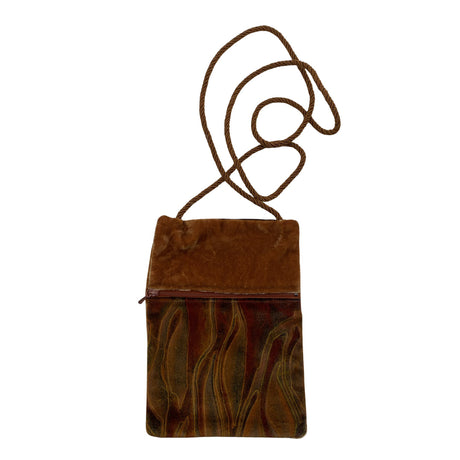 Unisex Handmade - Shoulder bag, size Mini - Brown ()