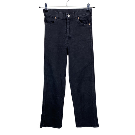 Unisex Saint Tropez - Straight leg trousers, size 38 - Blue ()