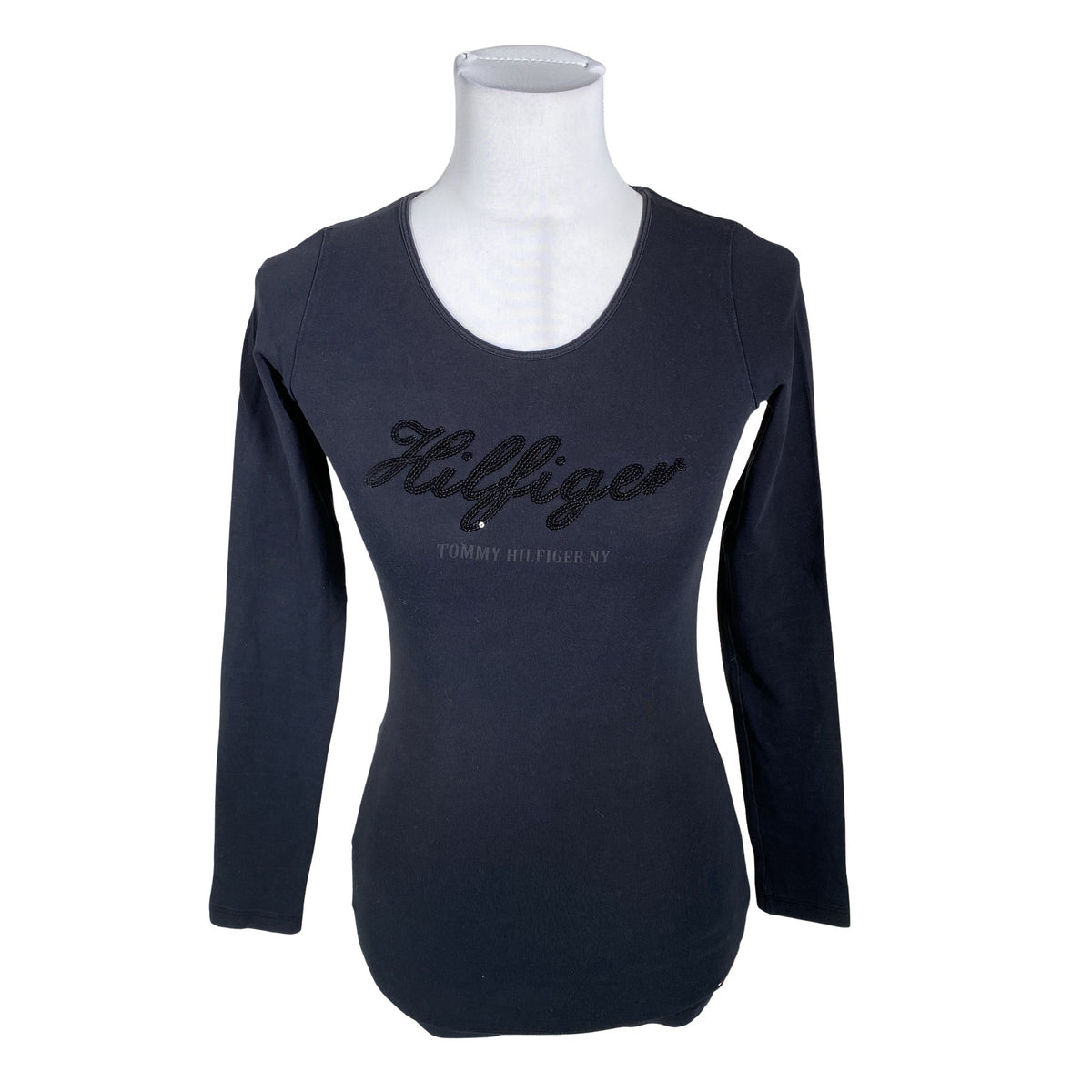 Unisex Tommy Hilfiger - Tricot shirt, size 34 - Black (1)