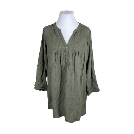 Unisex Zizzi - Tunic, size 46 - Green ()