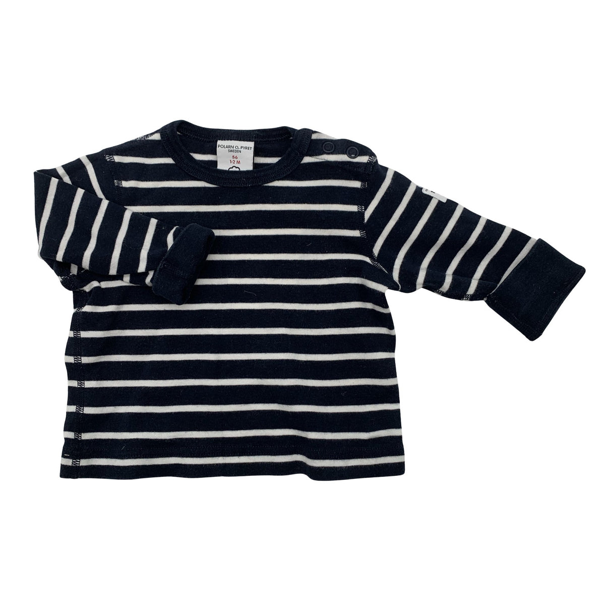 Unisex Polarn O. Pyret - Tricot shirt, size 50 - 56 - Blue (1)